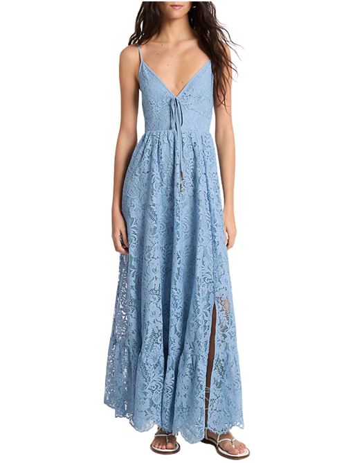 Abito lungo in pizzo floreale Michael Kors | MS683HQKQ9424